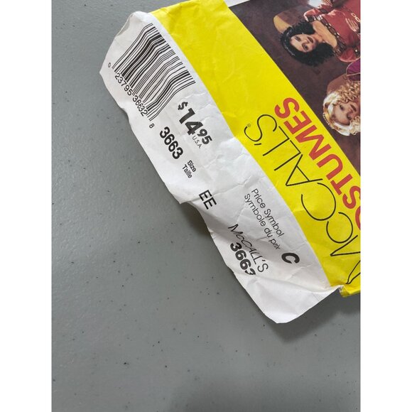 McCalls Costumes Sewing Pattern 3663 Sizes EE 14-16-18-20 Medieval Dresses NEW - Picture 3 of 6